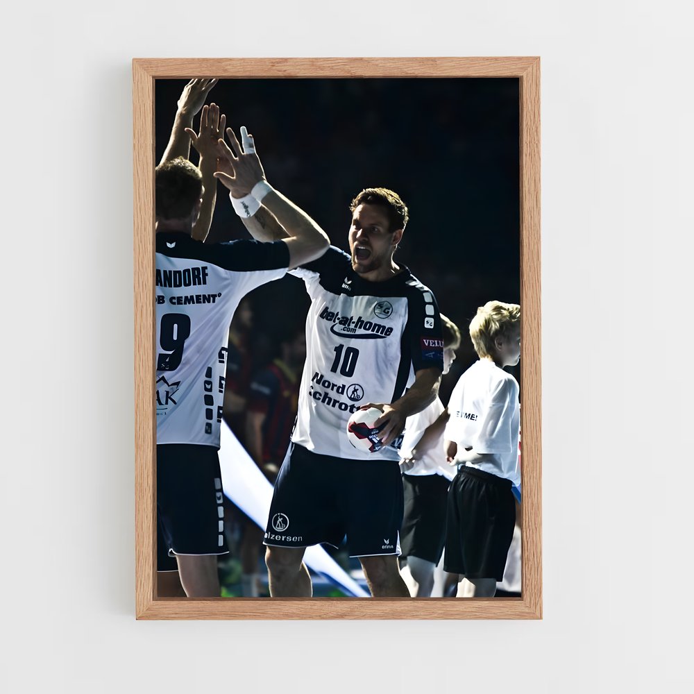 Poster Élévation des Champions – affiche Handball (vue 4)